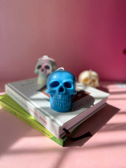 Big Skull Candle