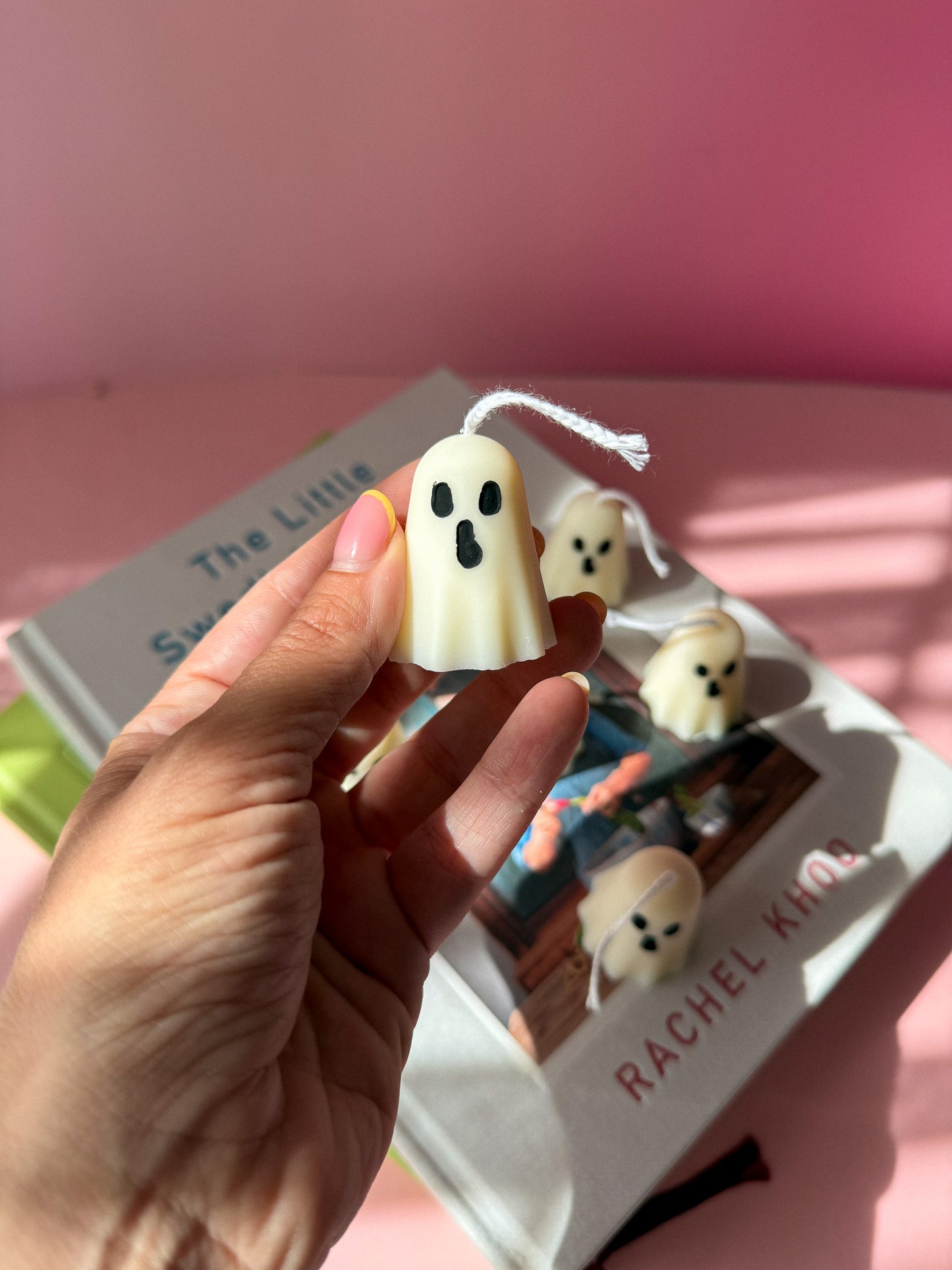 Mini Cute Ghost Candle