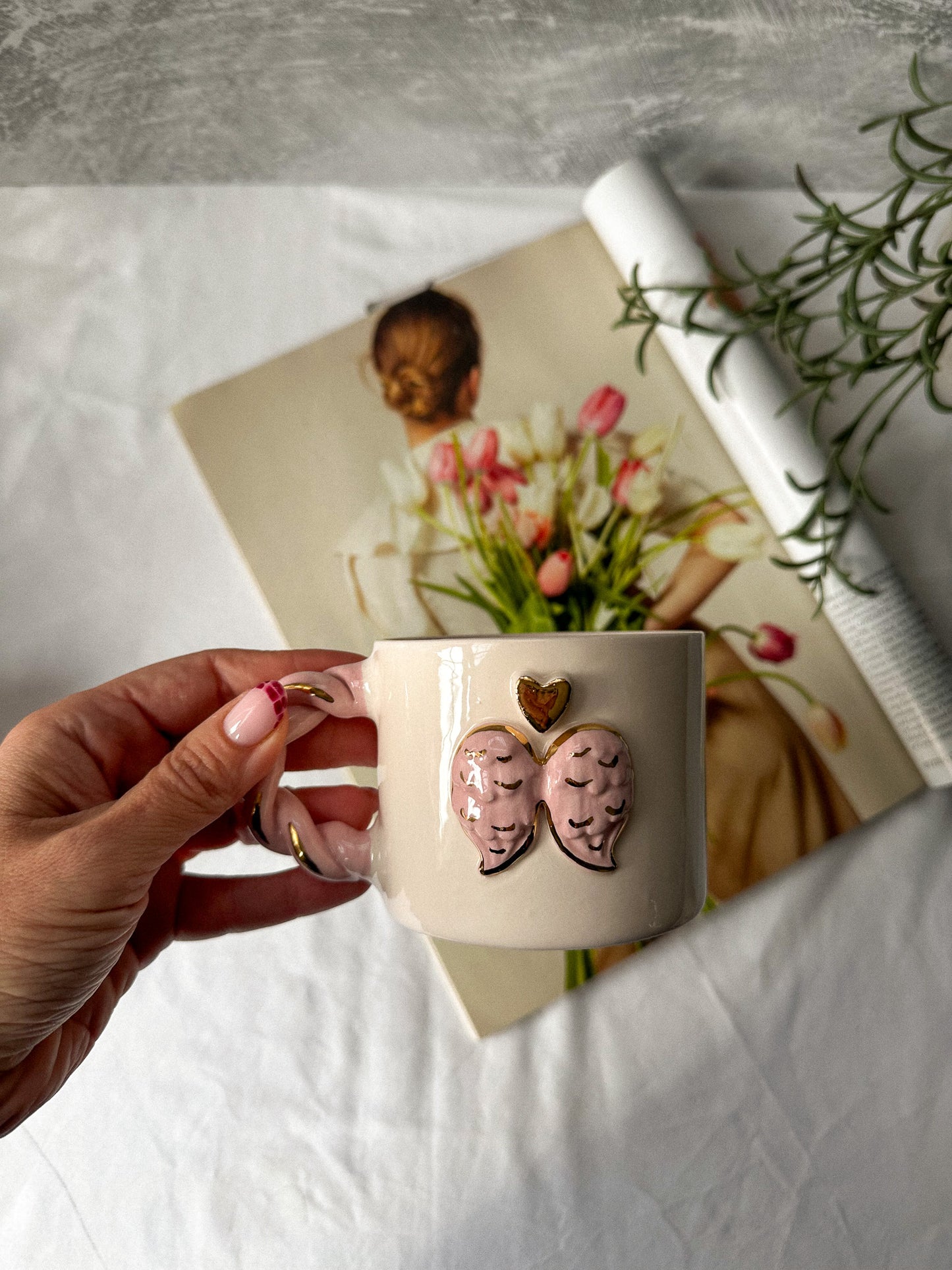 Angel Love Coffee/Tea Cup