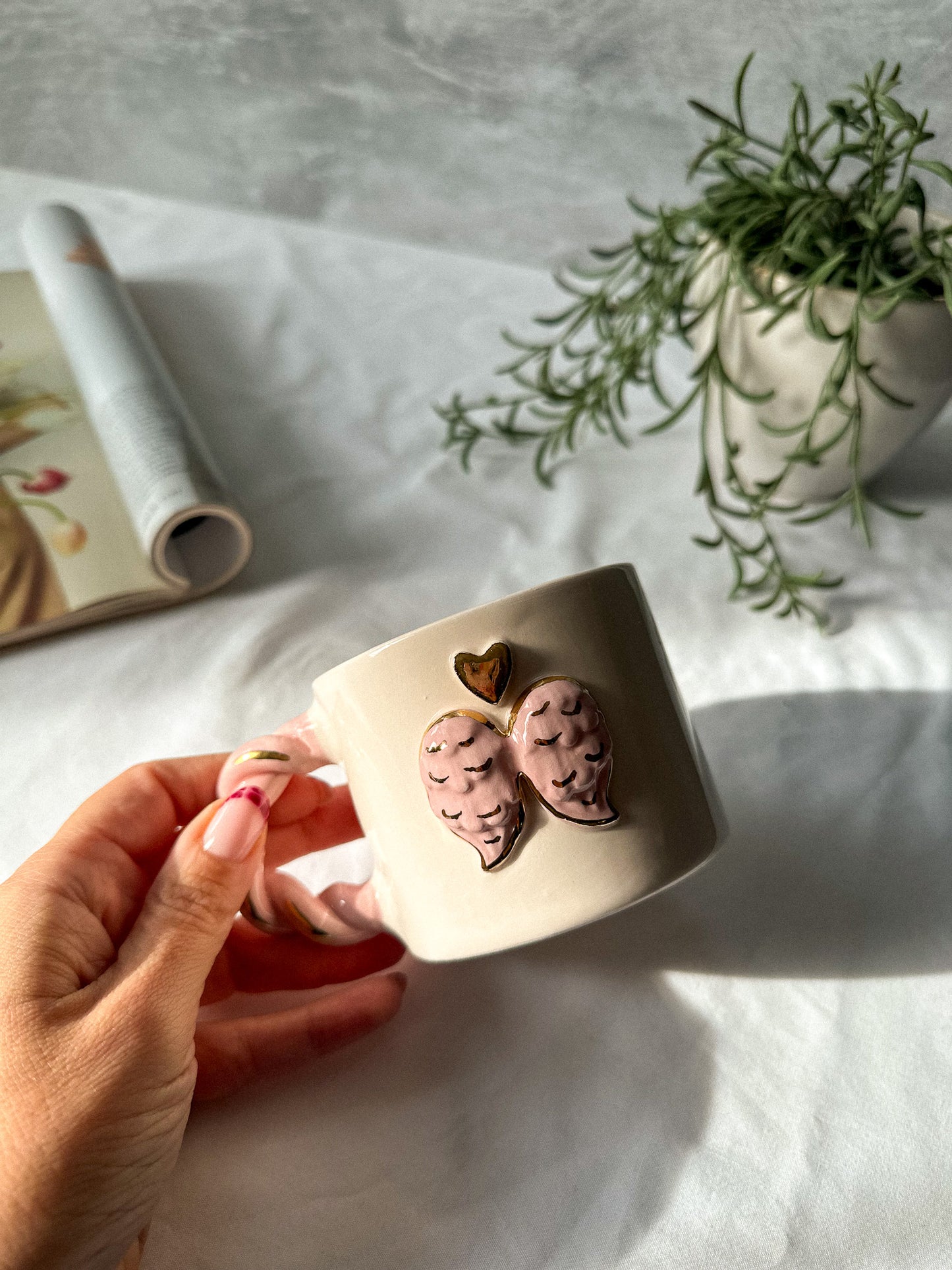 Angel Love Coffee/Tea Cup