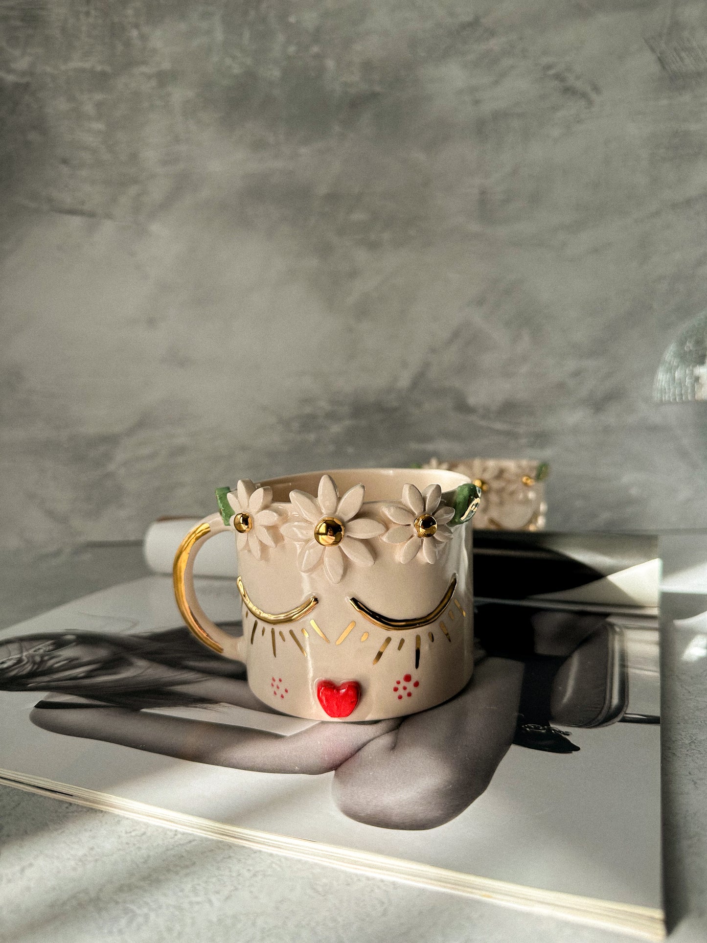 Miss Daisy Ceramic Coffee / Tea Cup
