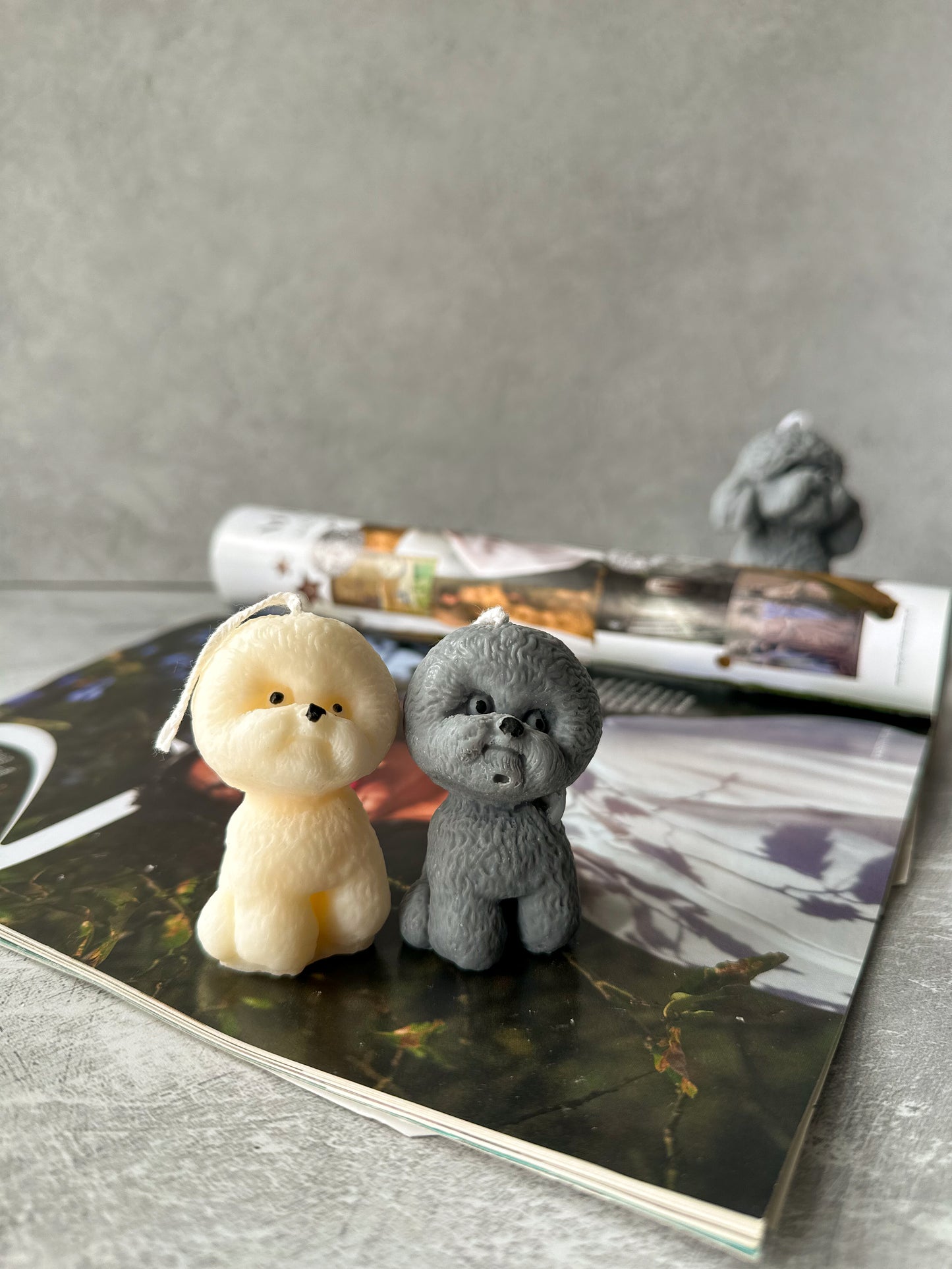 Puppy Dog Candle