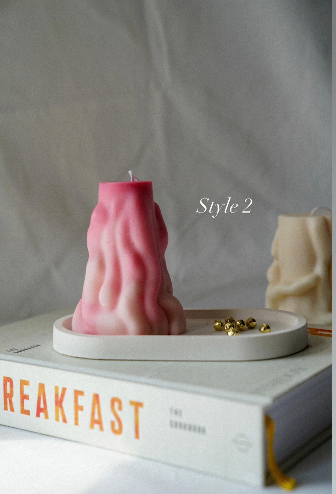Decorative Pillar Soy Wax Candles