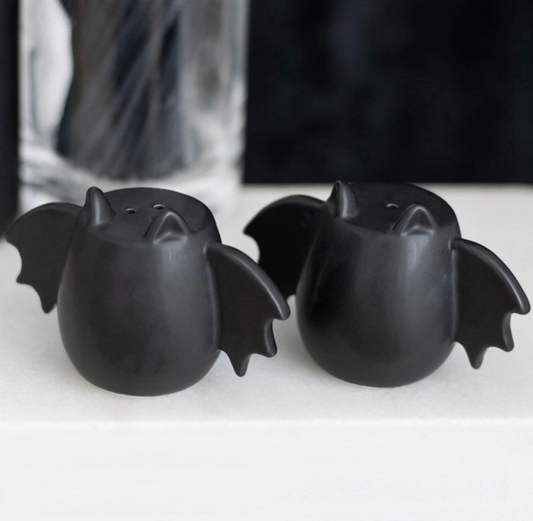 Bat Wing Salt and Pepper Shaker Set