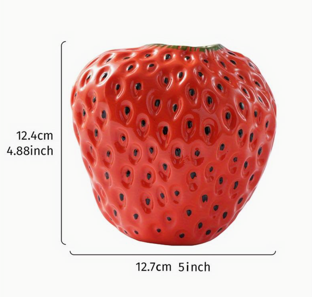 Strawberry Shaped Vase