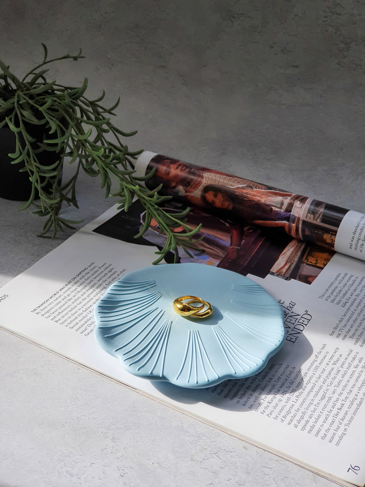 Scollop Shell Trinket Dish