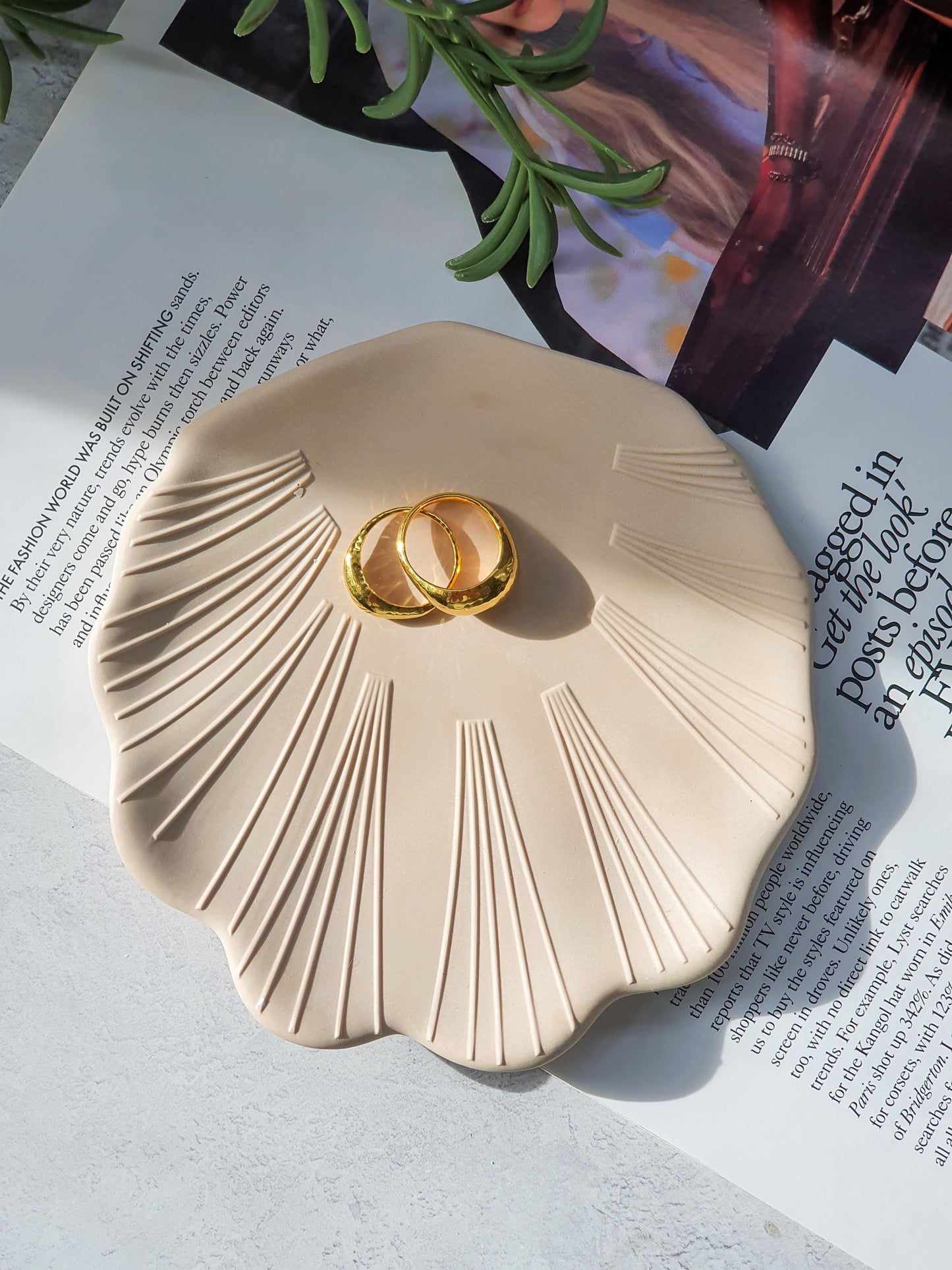 Scollop Shell Trinket Dish