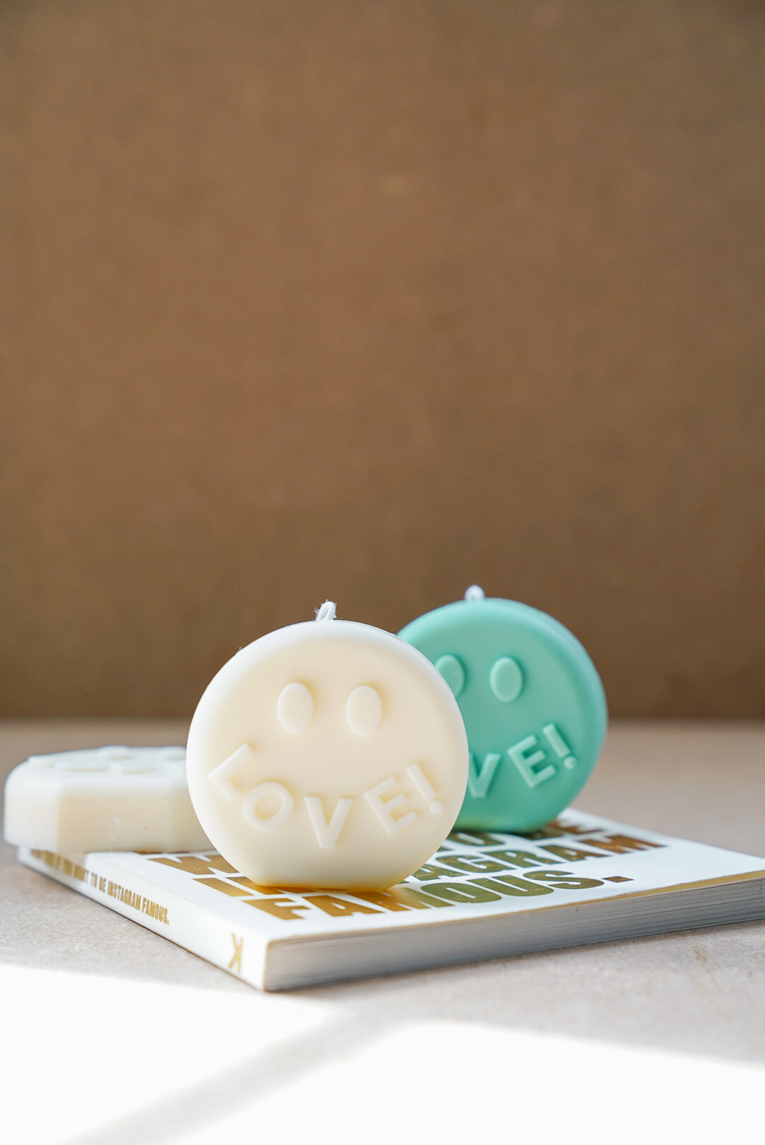 Smily Face Love Candles