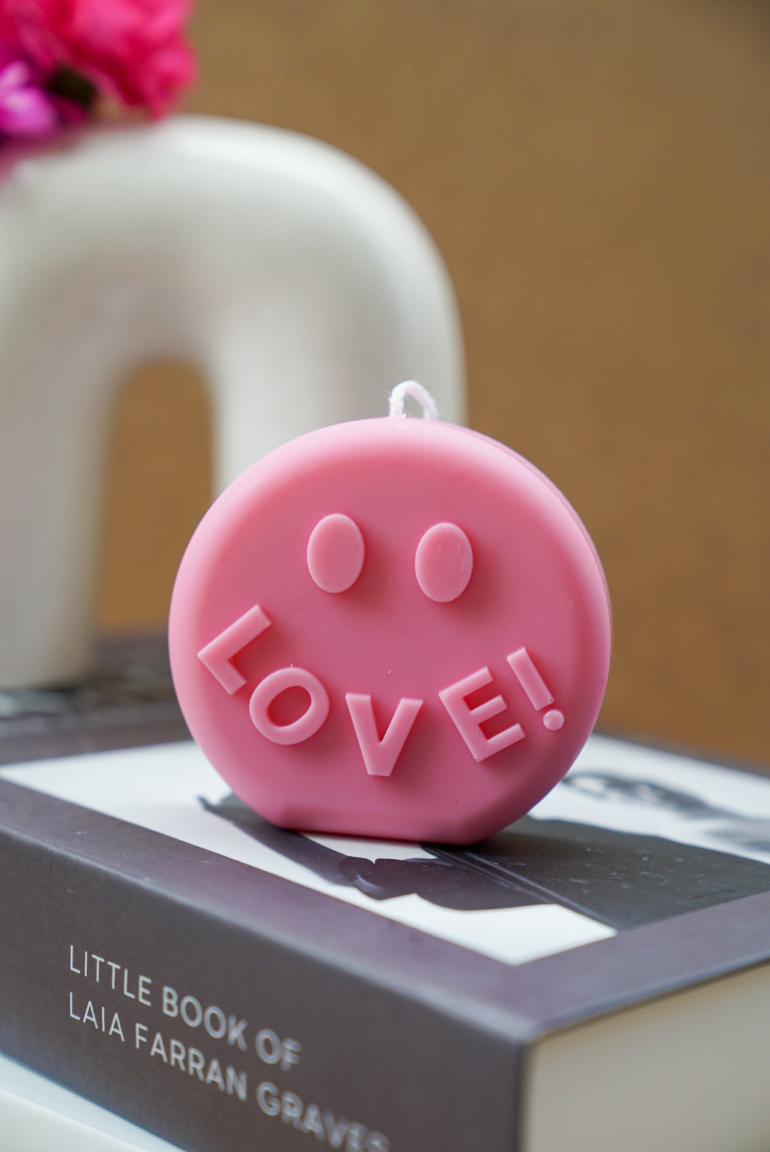 Smily Face Love Candles