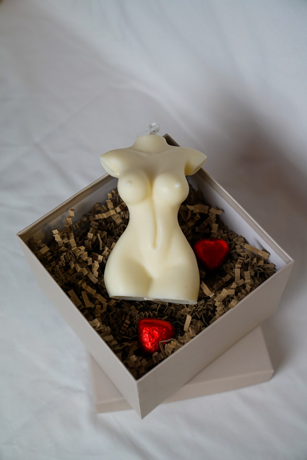 XL Female Torso Candle