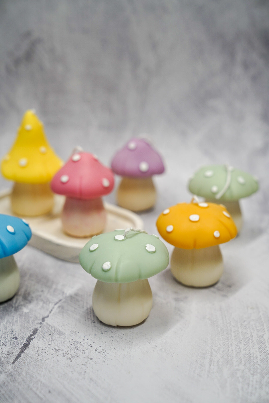 Mushrooms Candles
