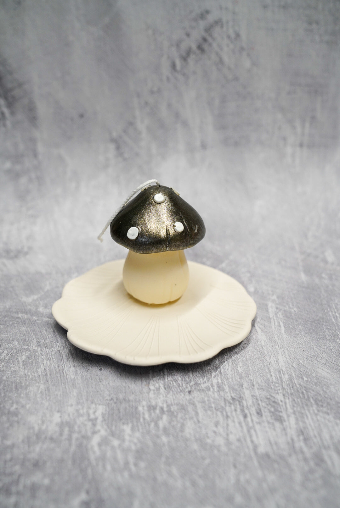 Shiny Mushroom Candles