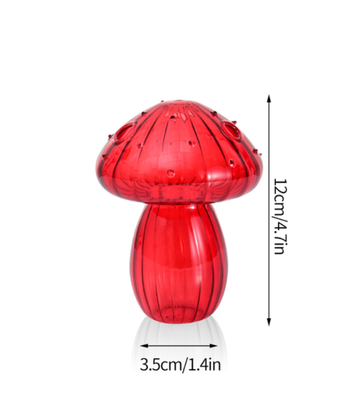 Mushroom Glass Vase