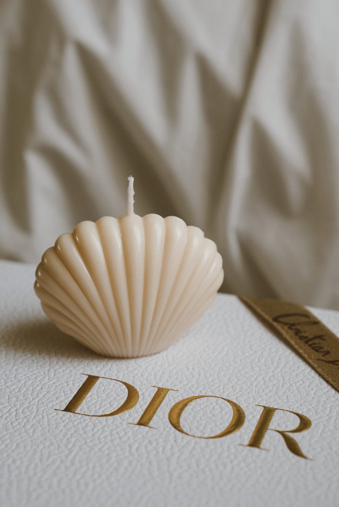 Seashell Candle