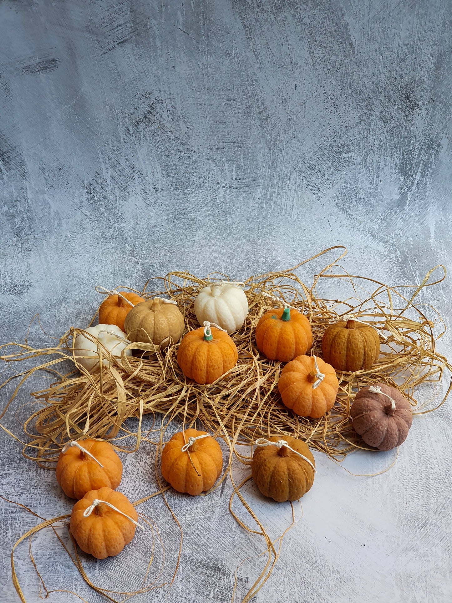 Pumpkin Candle Trio