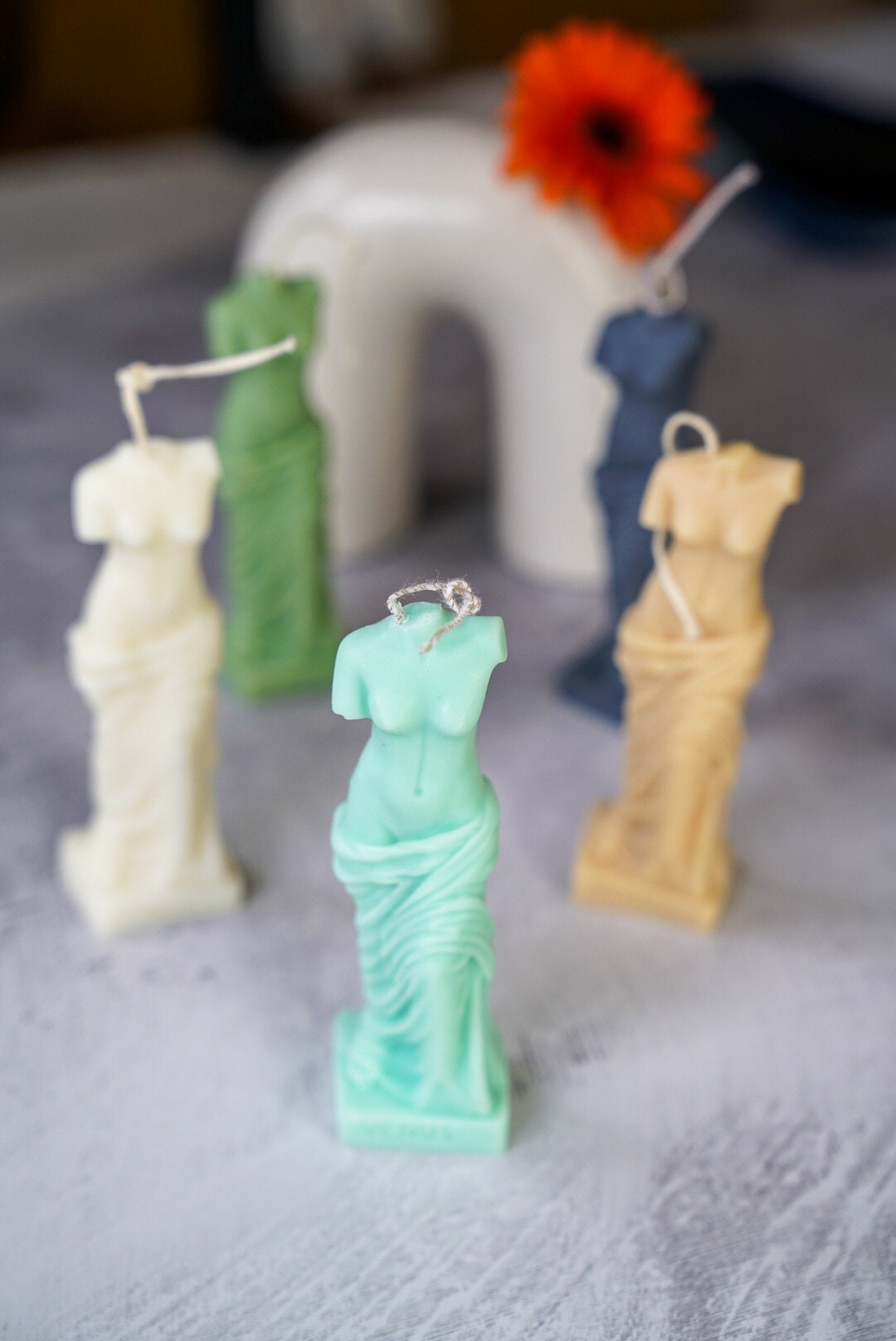 Venus De Milo Statue Candle