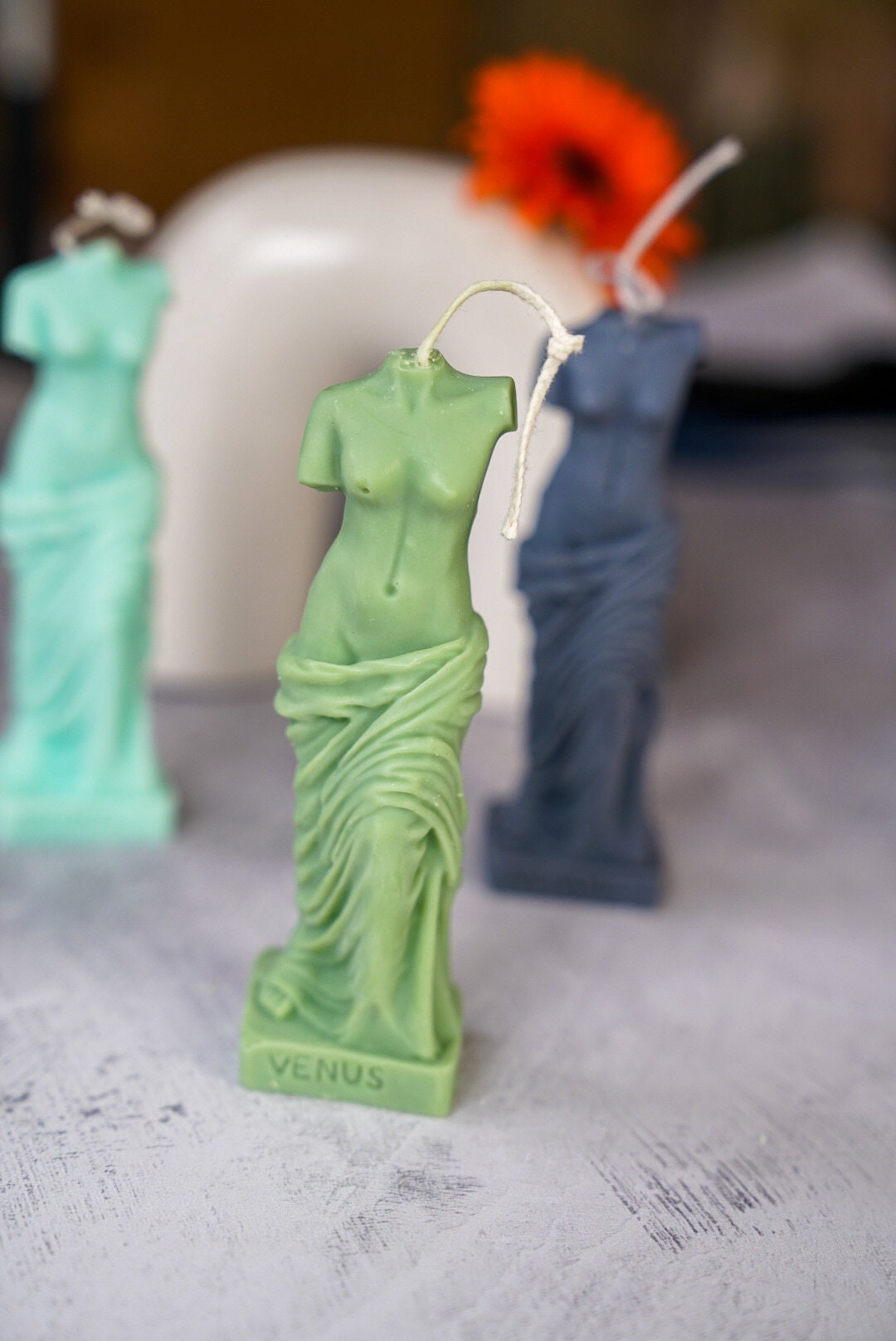 Venus De Milo Statue Candle