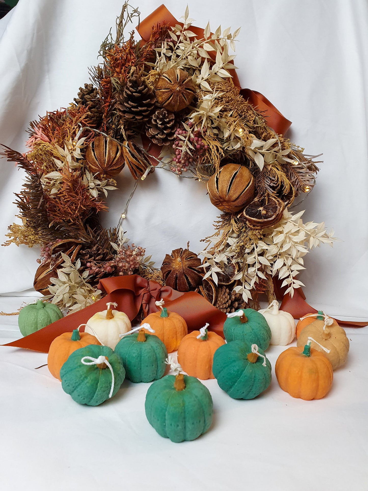 Pumpkin Candle Trio