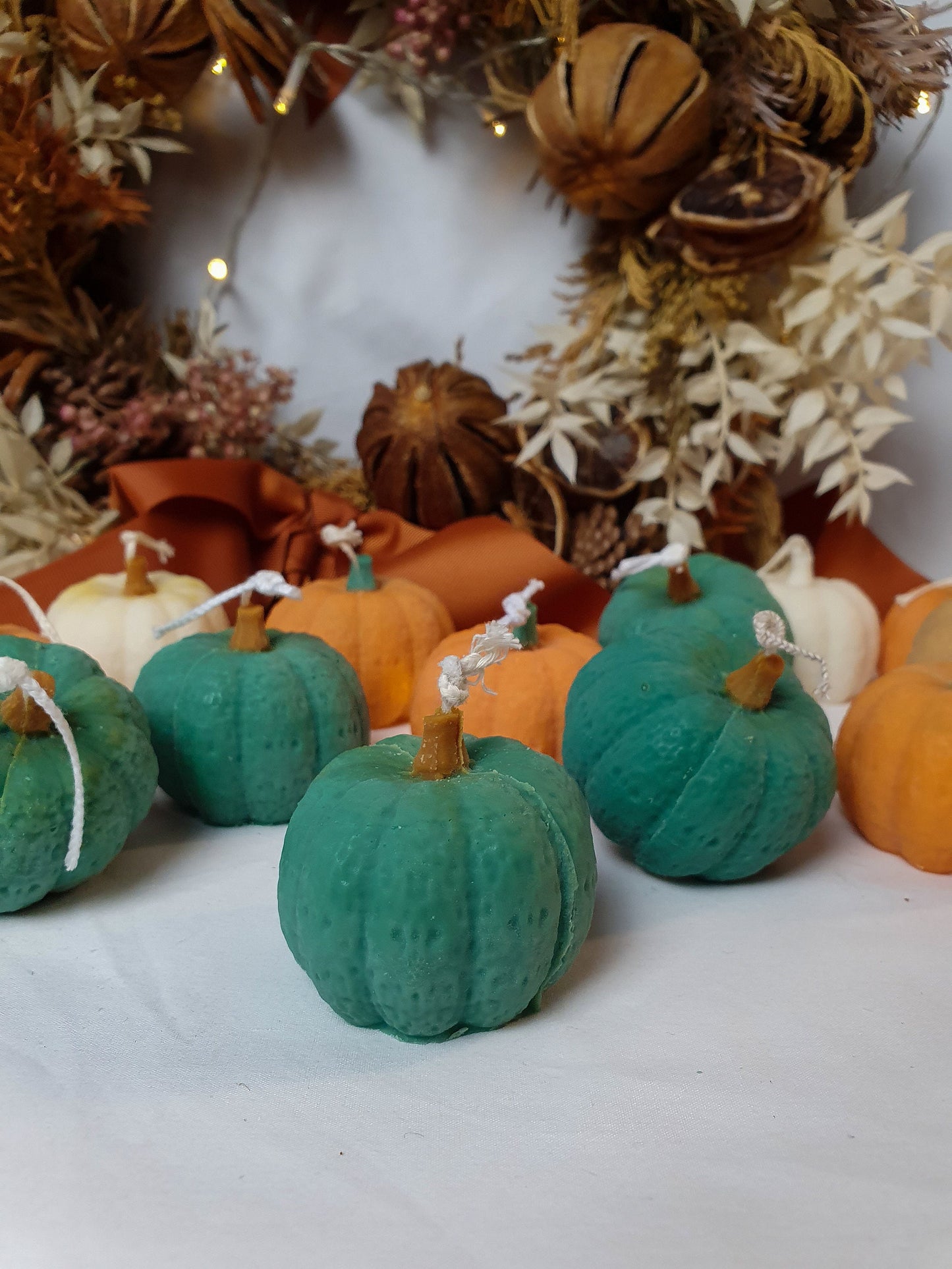 Pumpkin Candle Trio