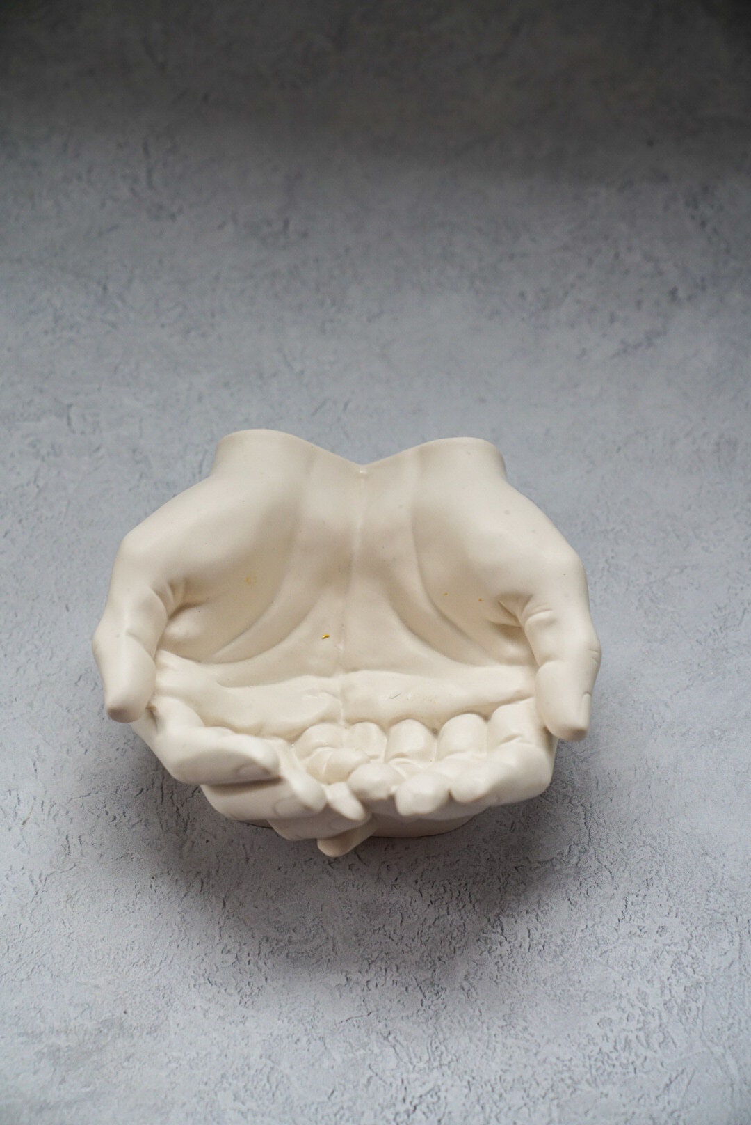 World Globe candle Jesmonite Hands Gift Set
