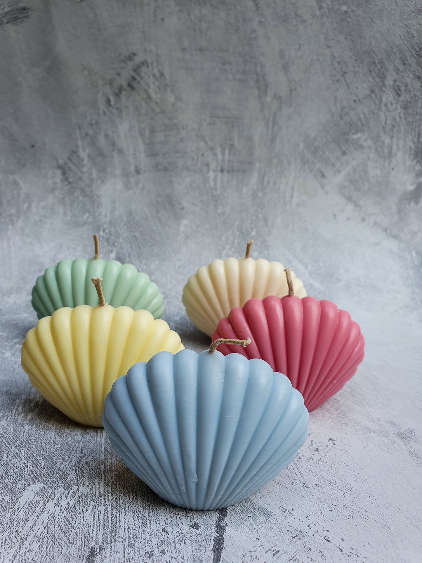 Seashell Candle