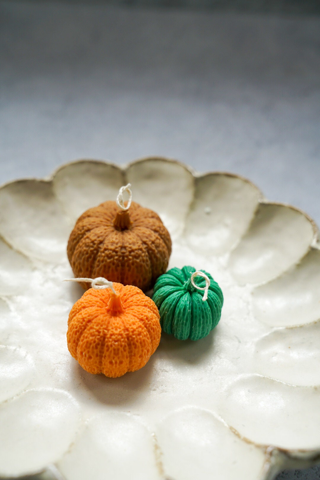 Pumpkin Candle Trio