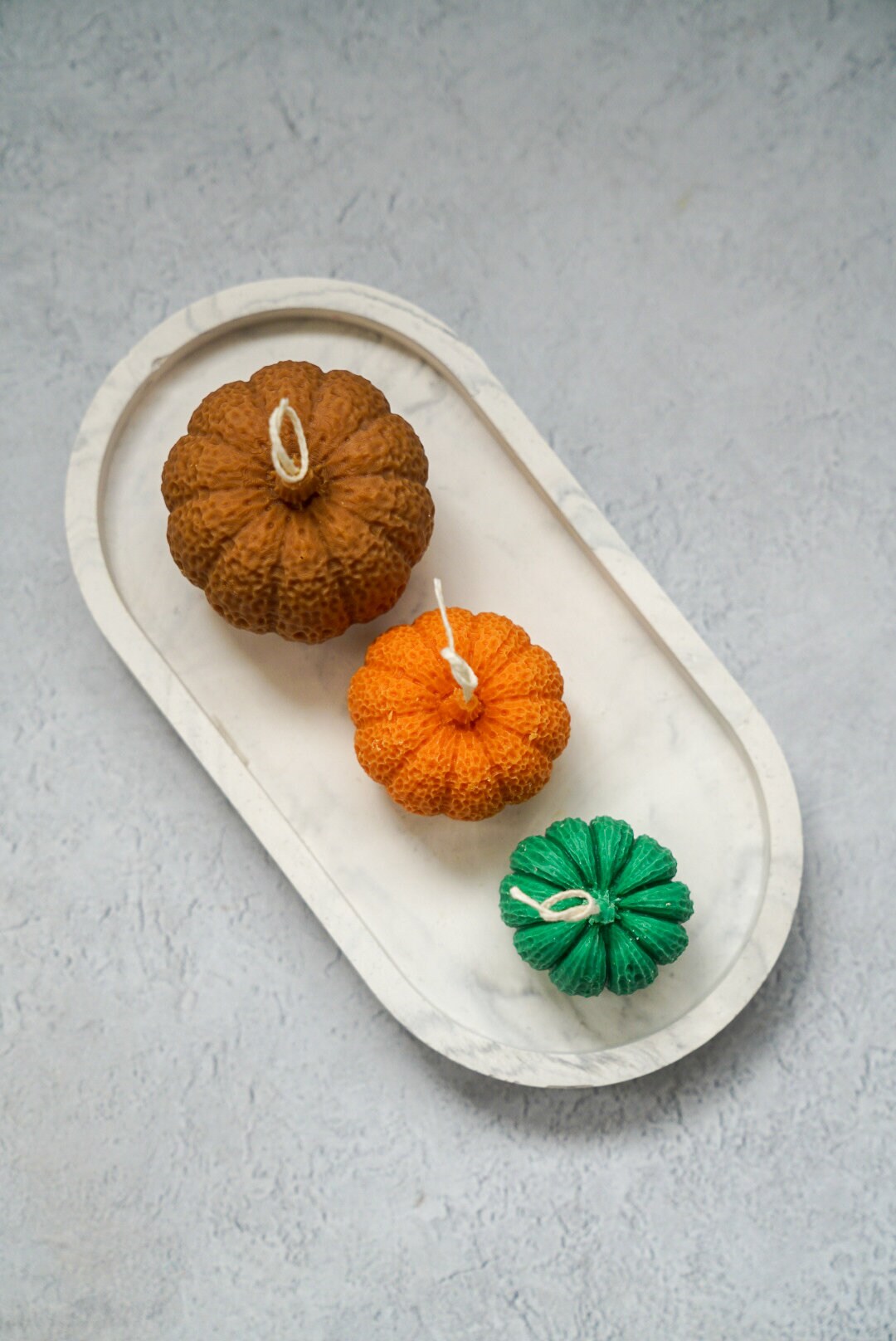 Pumpkin Candle Trio