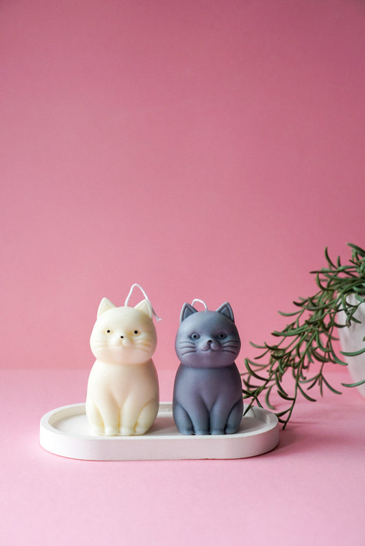 Cute Cat Candle