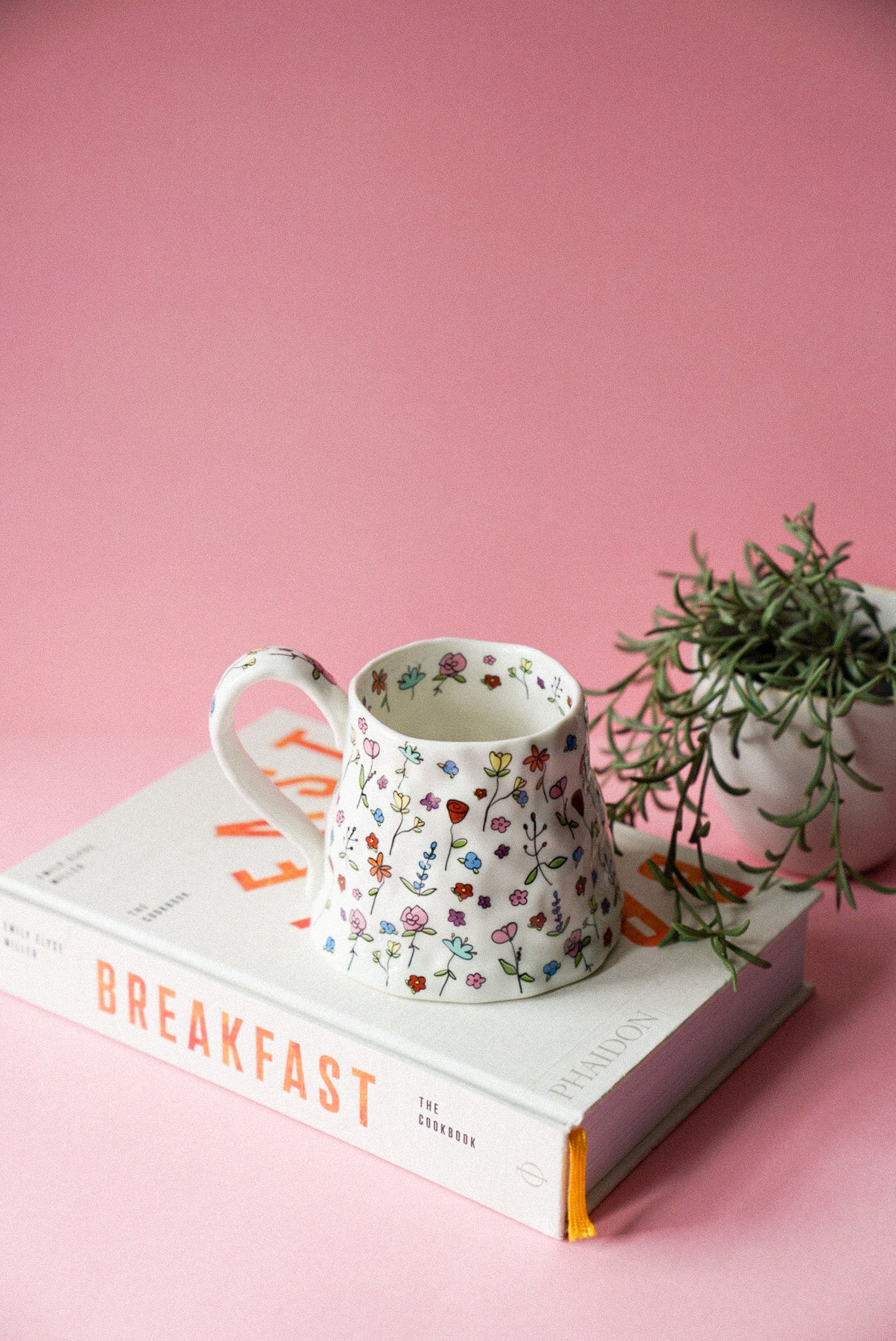 Flower Ceramic Coffee Cup / Tea  Mug 