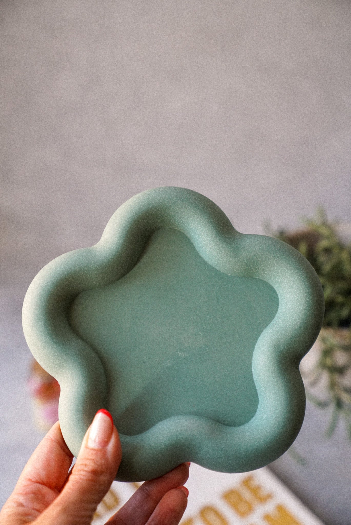 Flower Shaped Trinket Tray