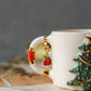 Christmas Tree with Star Ceramic Coffee / Tea Cup