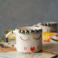 Evil Eye Girl Ceramic Coffee / Tea Cup