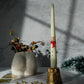 Hand Painted Snowman Taper Candles