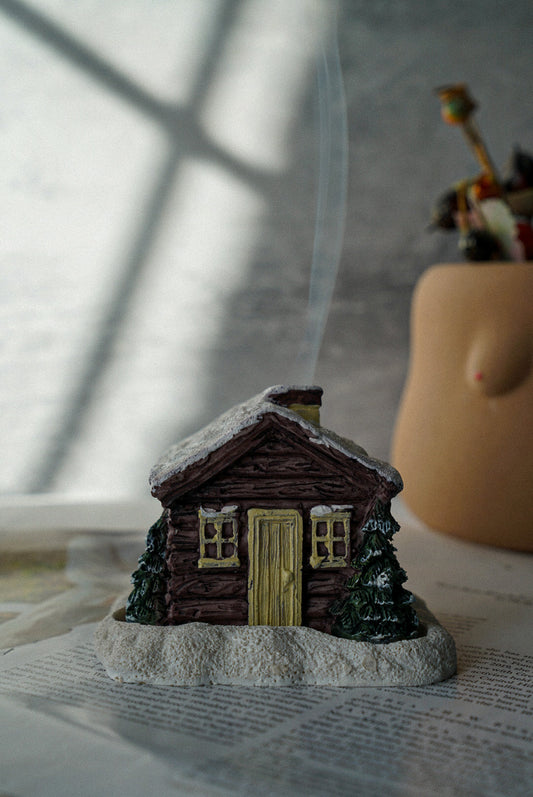 Cabin Incense Cone Burner