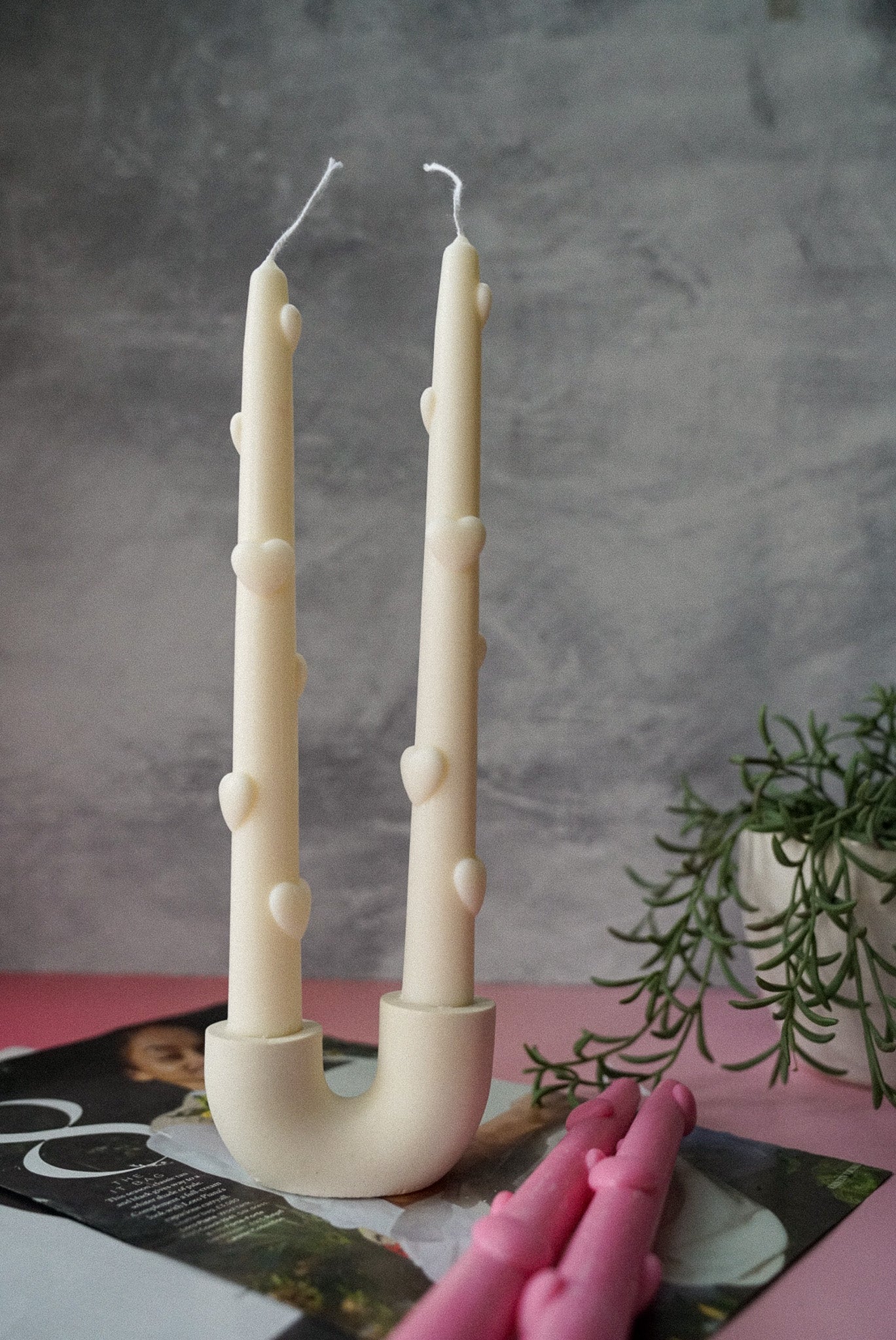 Loving Heart Candle