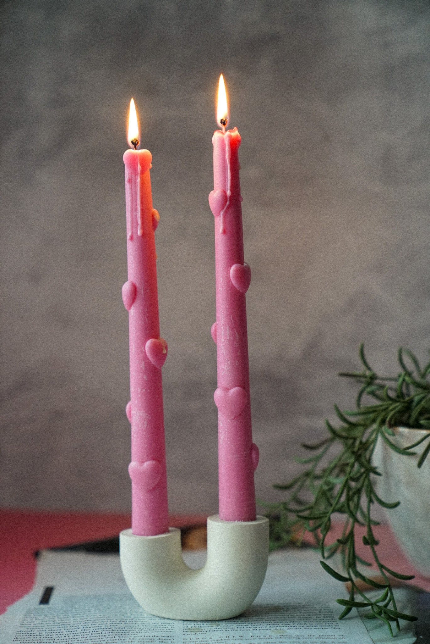 Loving Heart Candle