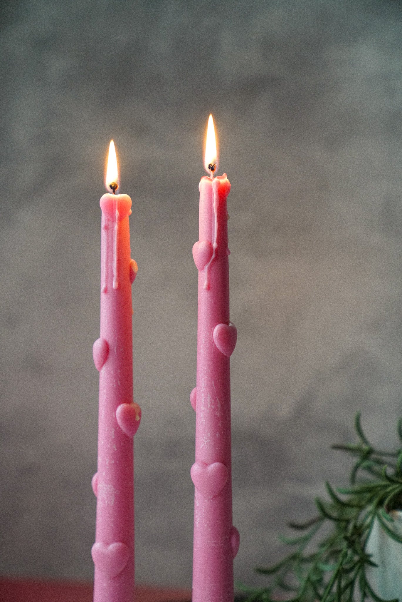 Loving Heart Candle