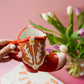 Pink Cowboy Boot Shaped Mug