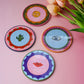 Icon Cork Backed Coasters Set of 4
