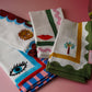 Set of Four Icon Napkins