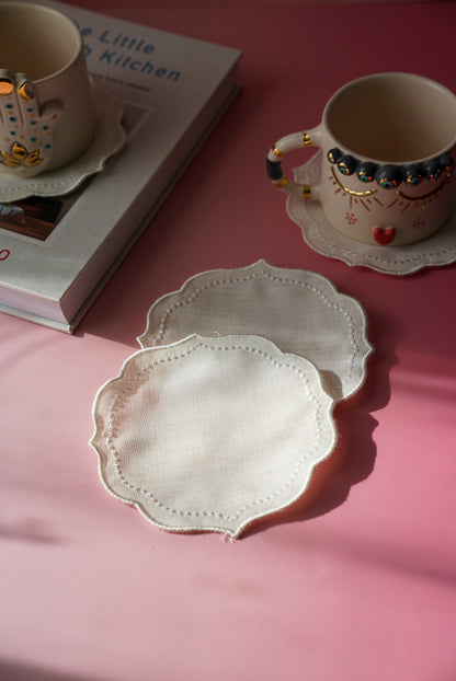 Handmade Fabric Coasters Set of 4