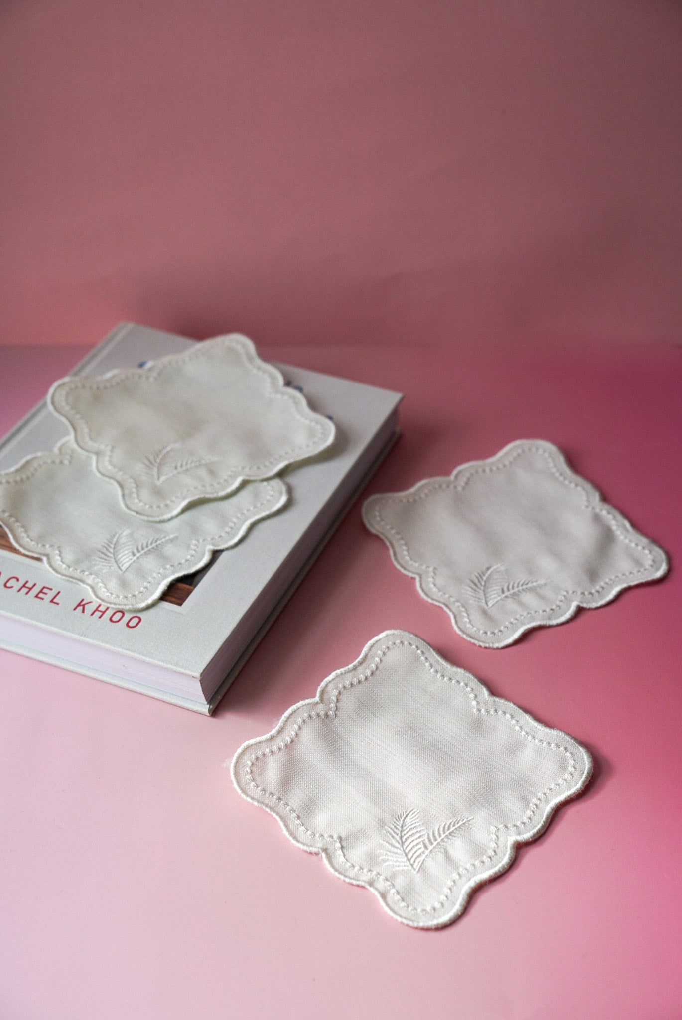 Handmade Fabric Coasters Set of 4