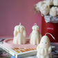 Ghost with Pumpkin Soy Wax Candle