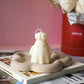 Ghost with Pumpkin Hat Soy Wax Candle
