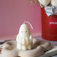 Ghost with Pumpkin Soy Wax Candle