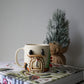 Handmade Christmas Ceramic Coffee / Tea Cup