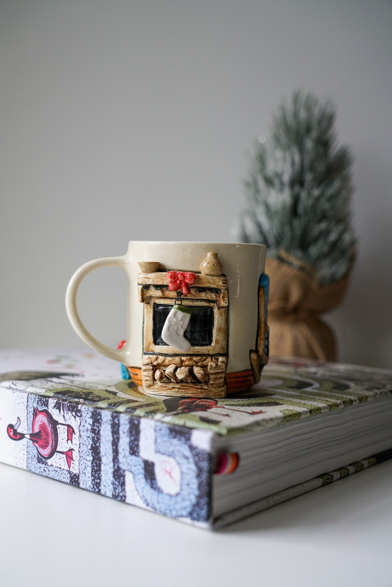 Christmas Cute Ceramic Coffee / Tea Cup