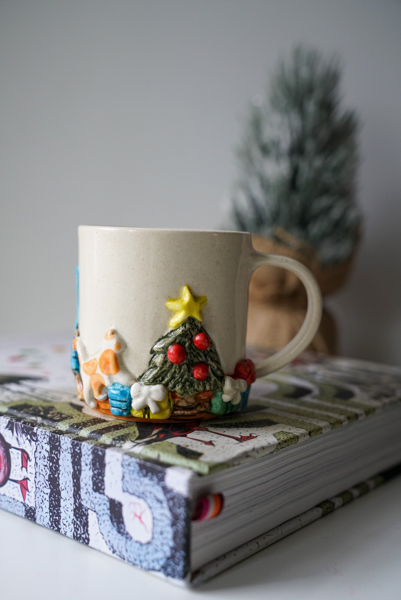 Christmas Cute Ceramic Coffee / Tea Cup