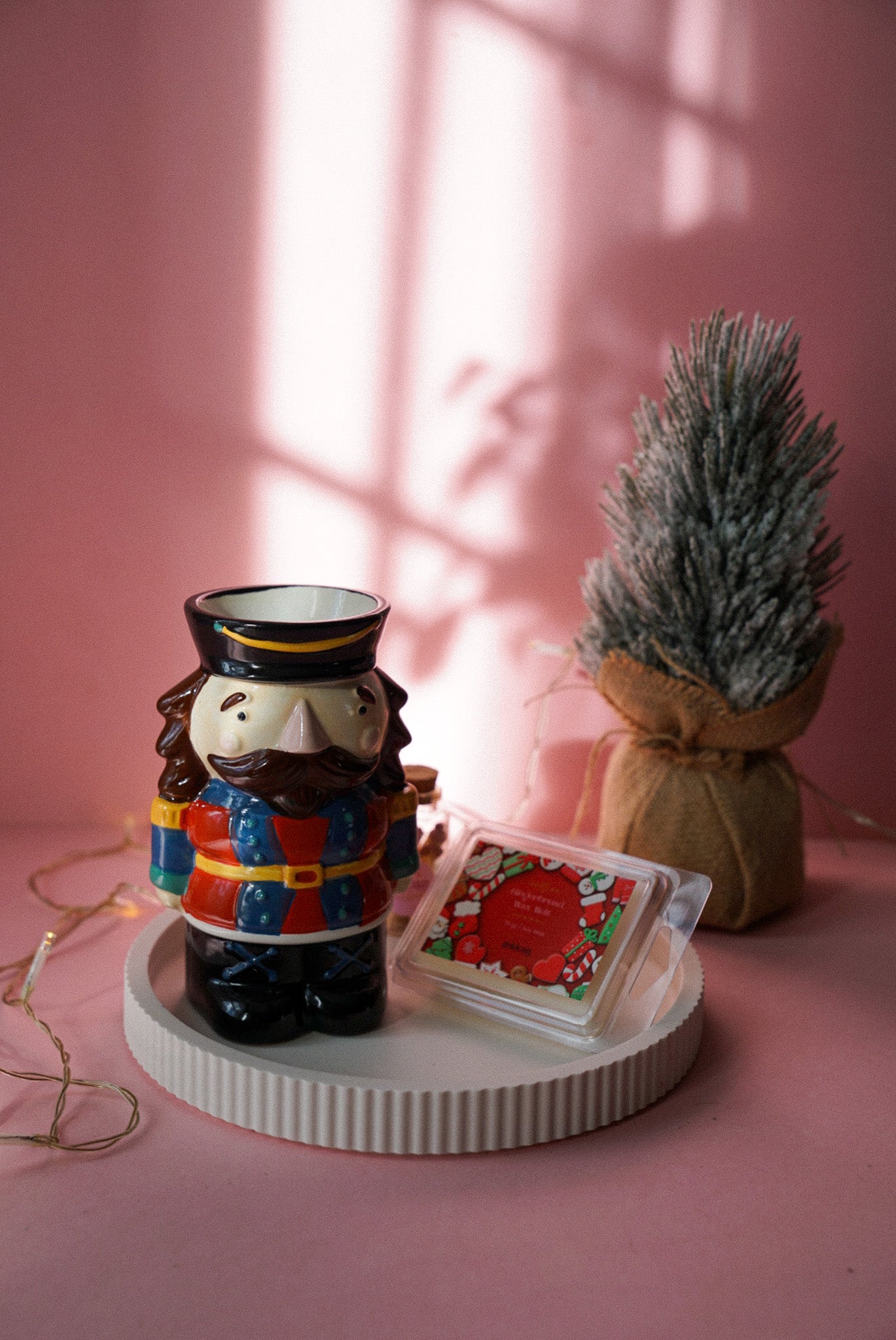 Nutcracker Shaped Christmas Oil Burner and Wax Warmer
