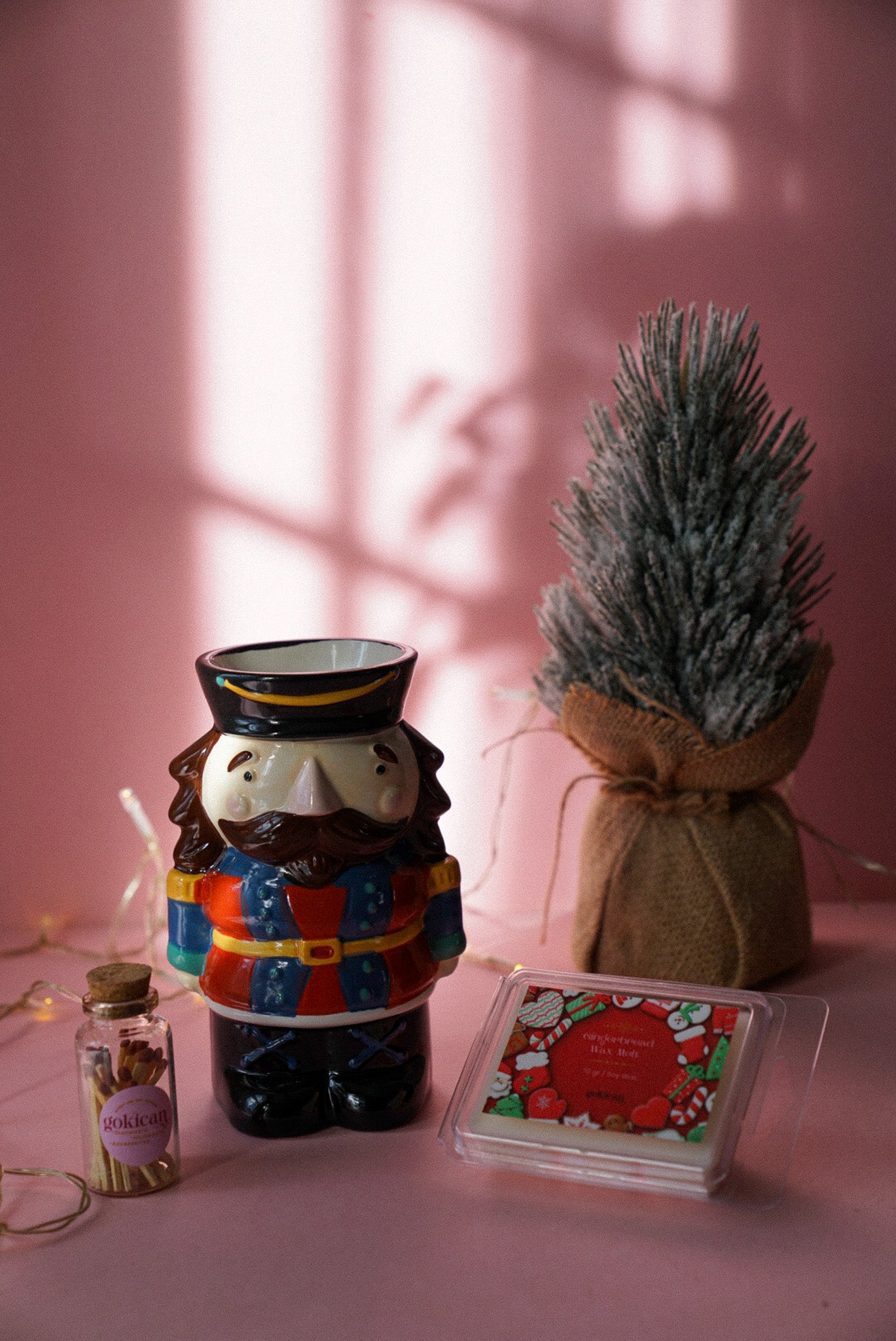 Nutcracker Shaped Christmas Oil Burner and Wax Warmer